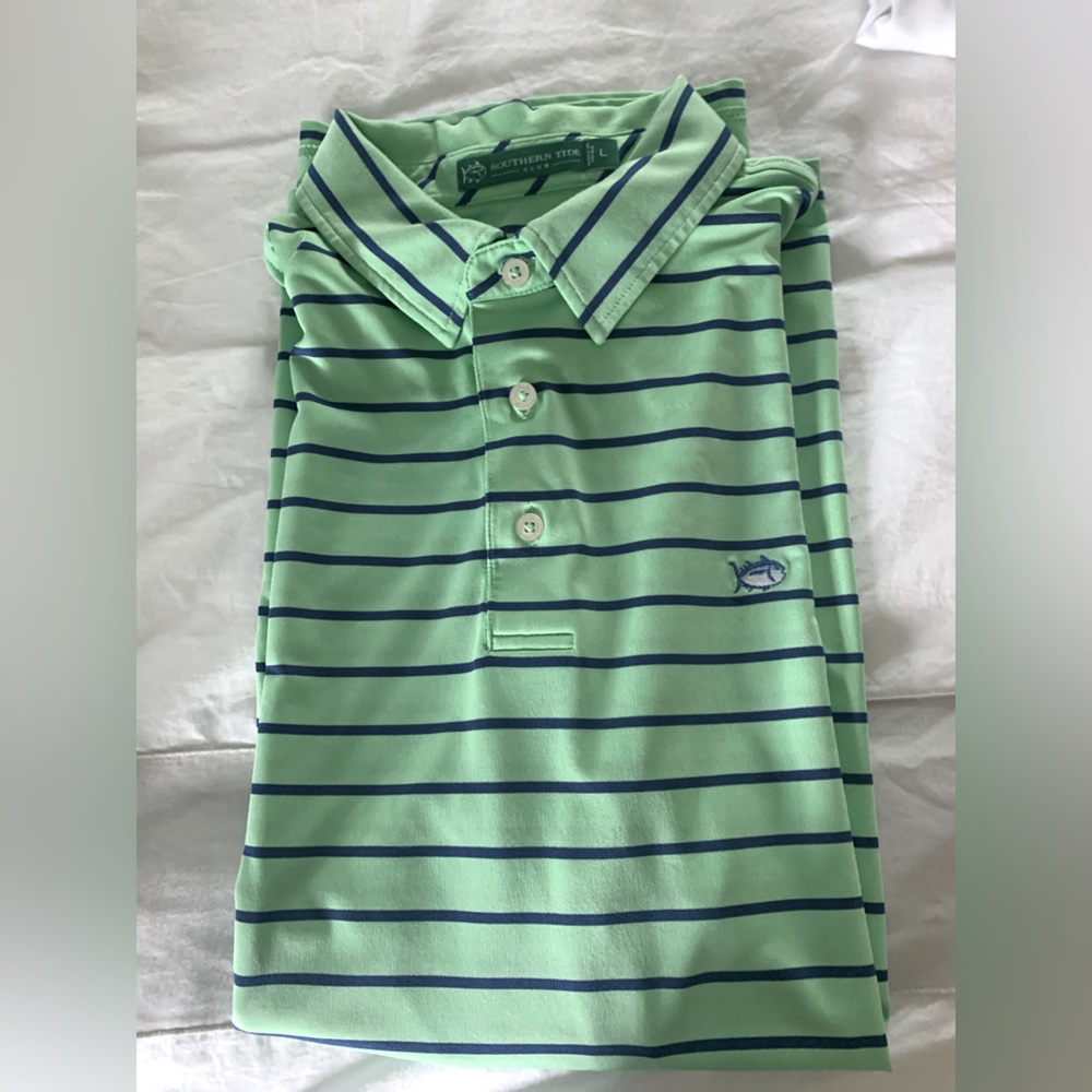 Southern tide club performance polo